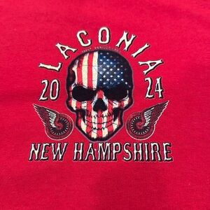 Laconia NH 101st 2024 Bike Rally T shirt!